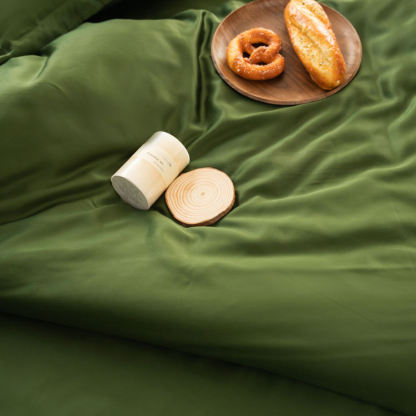 300 TC Natural Soft Cooling Bamboo Duvet Cover Sets hot selling Bamboo Bedding Set