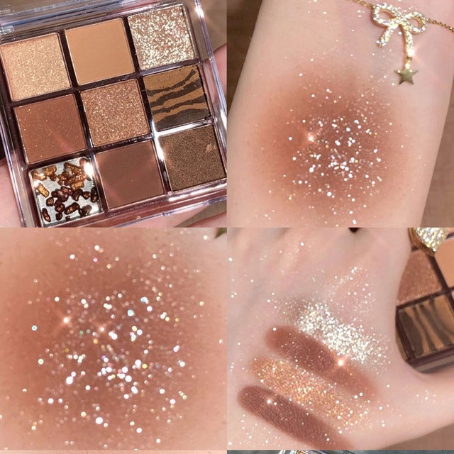 24H Shipping Palette Pearly Eyeshadow Glitter Earth Color Eyeshadows Shiny Eye Shadow Pallet Makeup Pigmentos Para Ojos Cosmeti