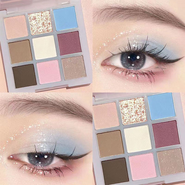24H Shipping Palette Pearly Eyeshadow Glitter Earth Color Eyeshadows Shiny Eye Shadow Pallet Makeup Pigmentos Para Ojos Cosmeti