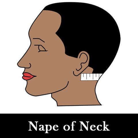 measure nape of neck