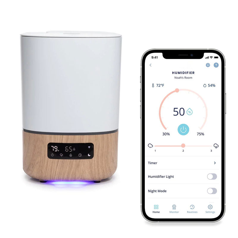 Smart Humidifier, Natural with White