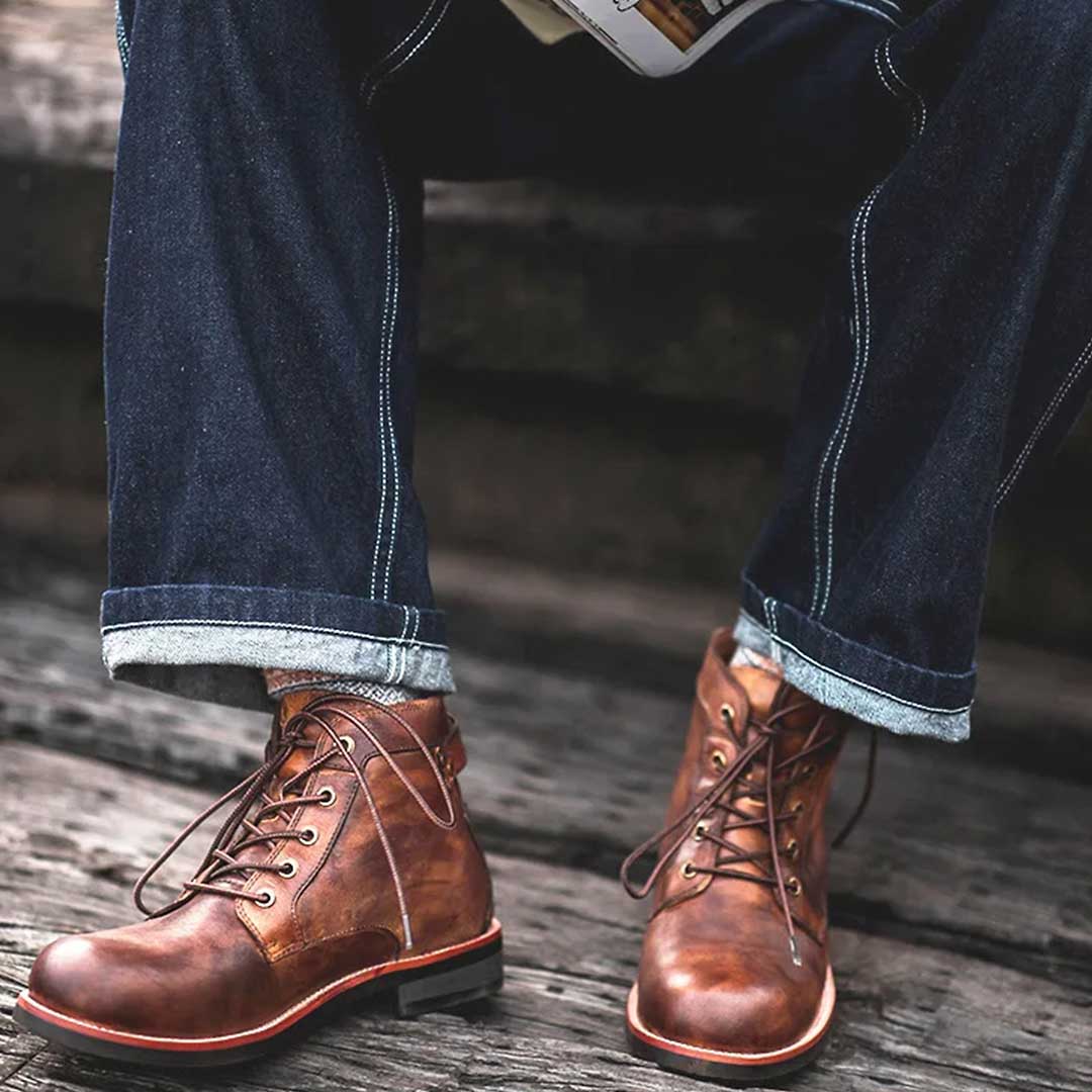 Maverick Genuine Leather Boots