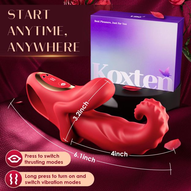 💖 Stoßleckender G-Punkt-Vibrator - 💋 Bietet Ihnen ein anderes stimulierendes Erlebnis