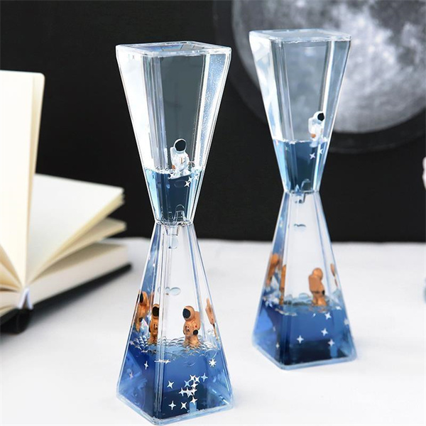 💖Best Sale 💖Astronaut Oil Spill Hourglass Timer