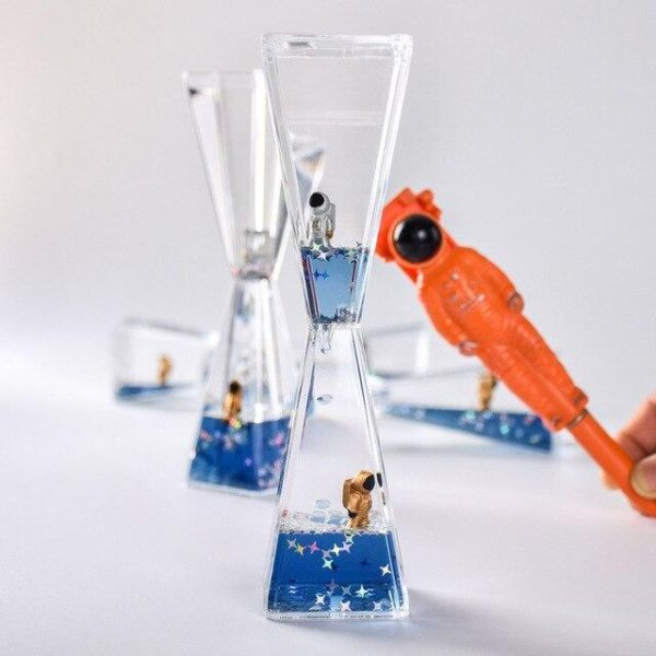 💖Best Sale 💖Astronaut Oil Spill Hourglass Timer