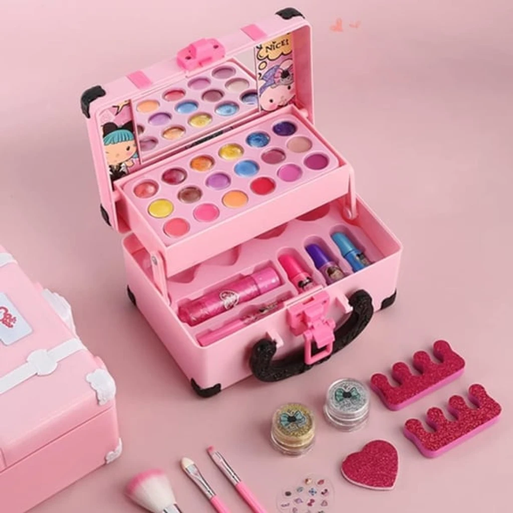 (🔥RECOMMEND 2023 BEST GIFT TO FAMILY🔥)Kids Washable Makeup Beauty Kit