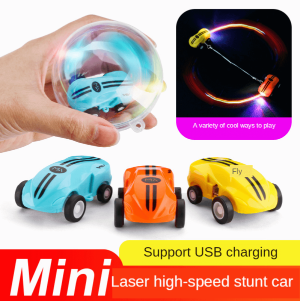 🔥Hot Sale 🔥Mini Laser High-Speed Stunt Car Toy