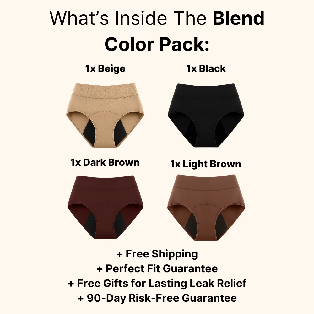 🌸💖Last Day 50% OFF|LBMLBM™ 100% Leak-Proof Underwear 4-pack