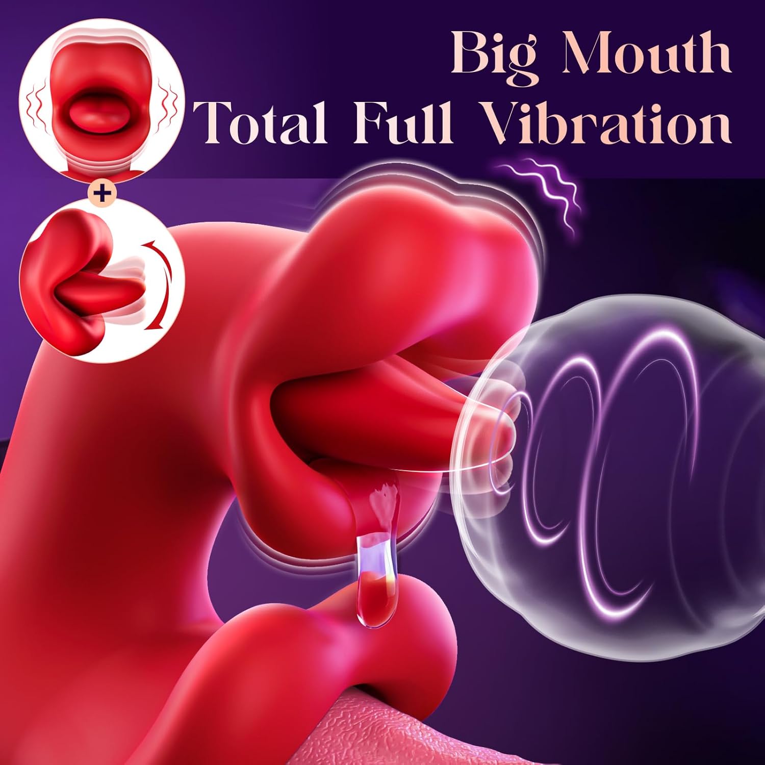 💥2026 New Vibrator💥 - 9 pulsating modes and 9 licking vibration modes