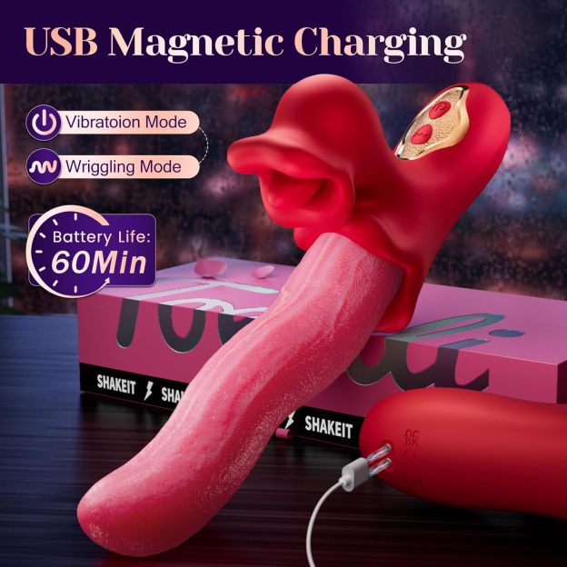 💥2026 New Vibrator💥 - 9 pulsating modes and 9 licking vibration modes