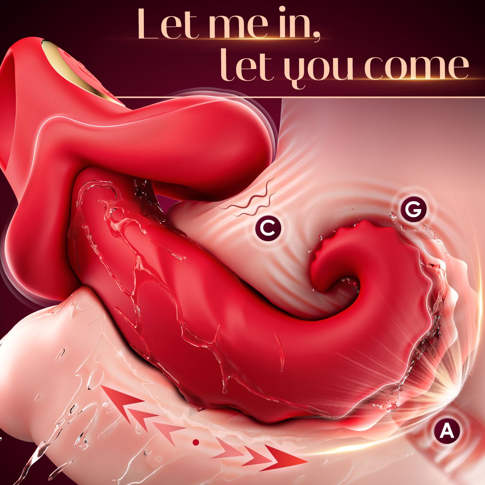 💖 Stoßleckender G-Punkt-Vibrator - 💋 Bietet Ihnen ein anderes stimulierendes Erlebnis