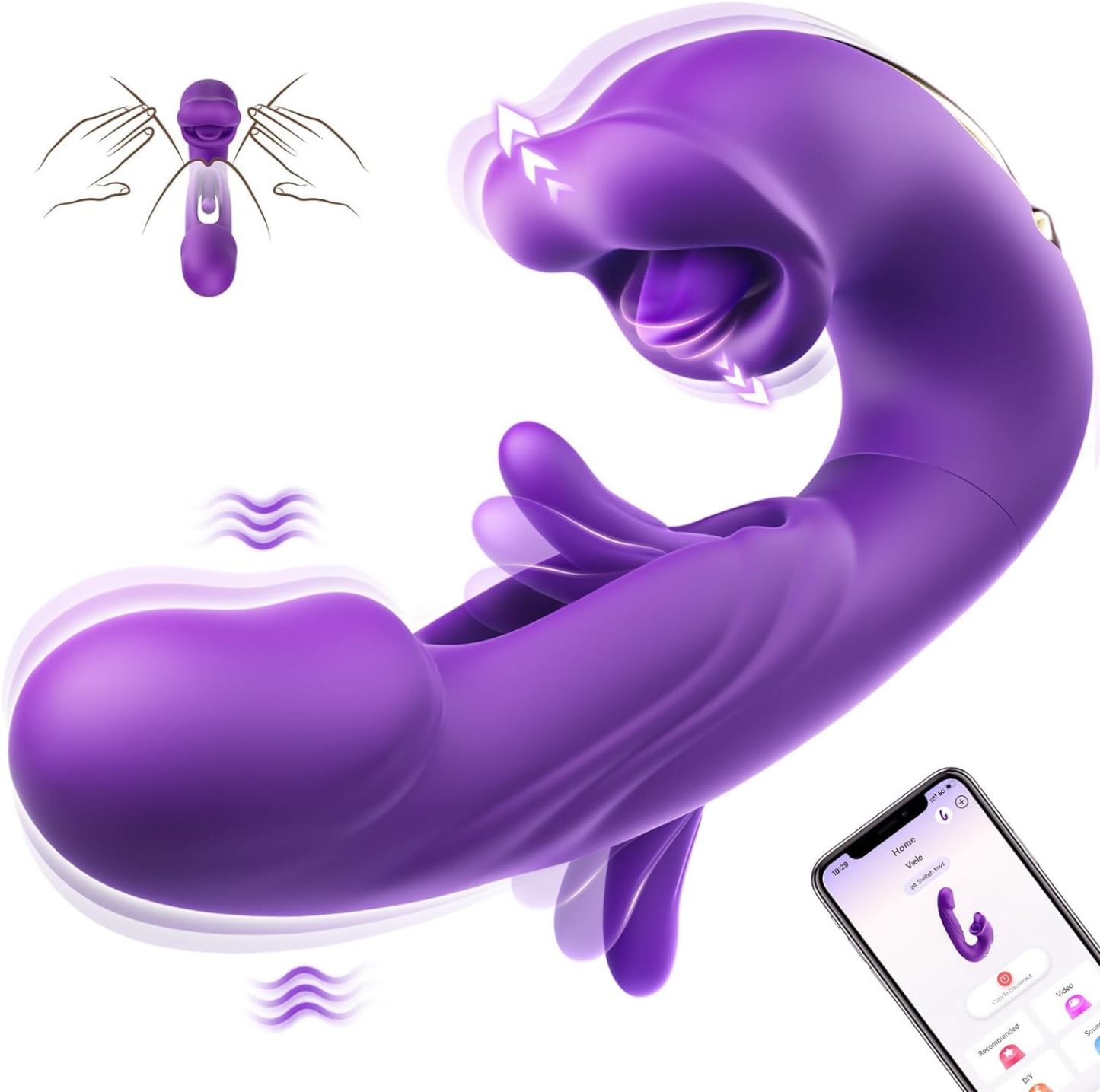 🎁2024 New Upgraded Thrusting Dildo