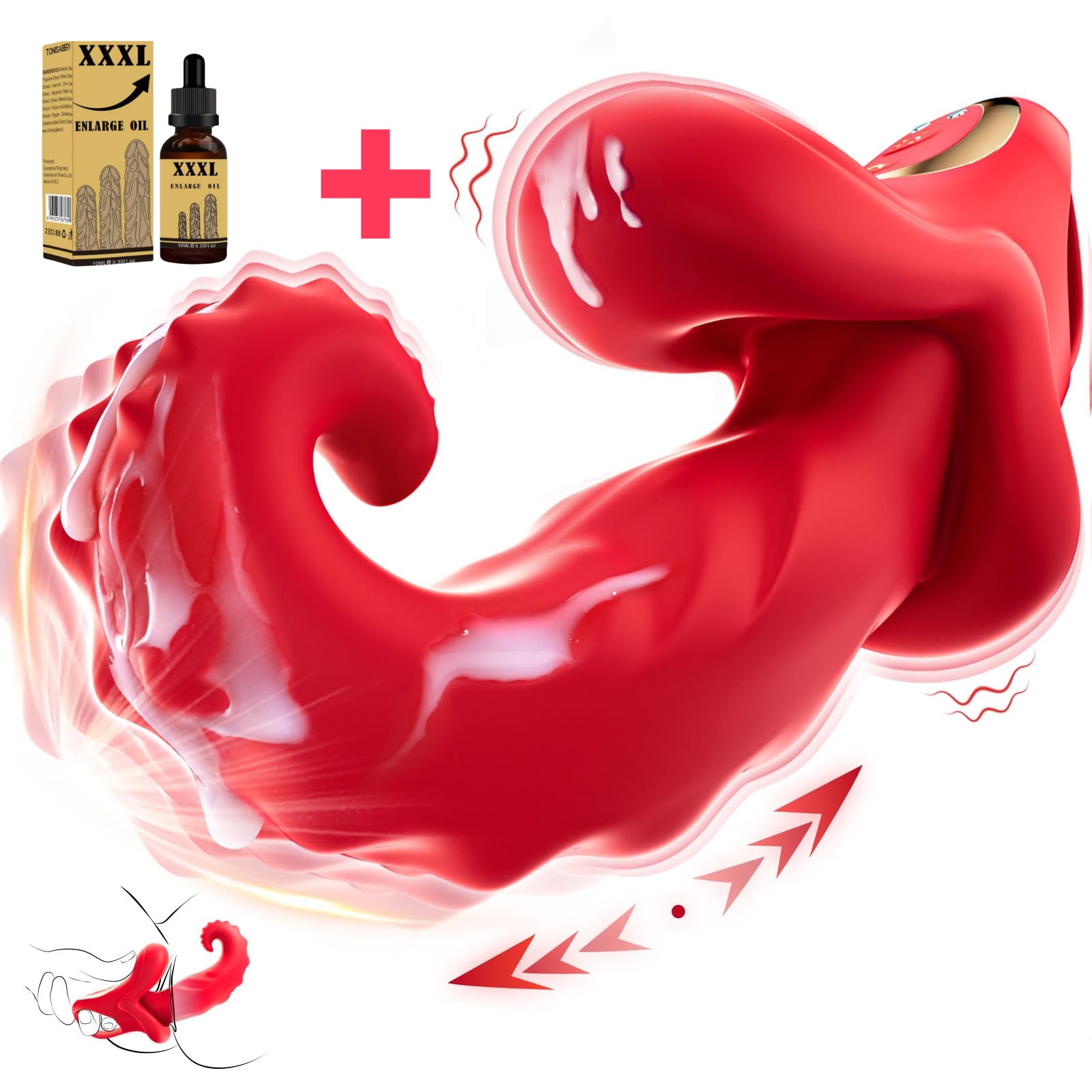 💖 Stoßleckender G-Punkt-Vibrator - 💋 Bietet Ihnen ein anderes stimulierendes Erlebnis