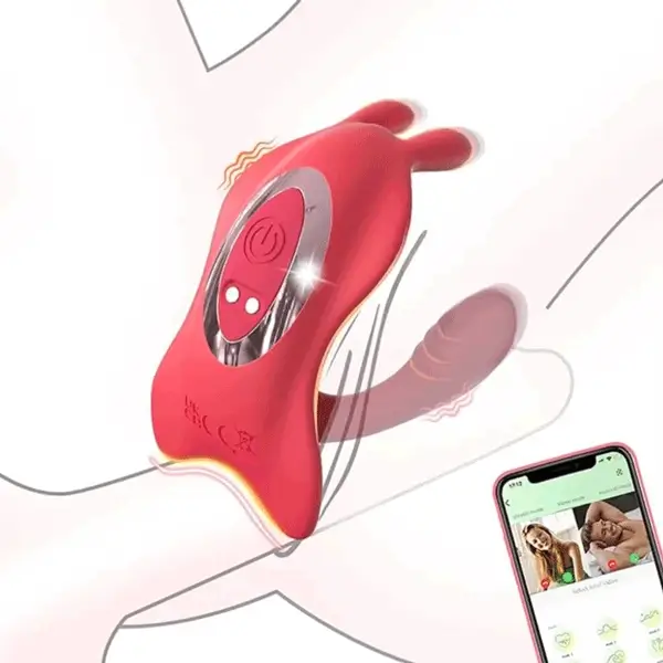🏆2025 Hot Selling Sex Toys-App Remote Control Wearable Vibrator for Couples
