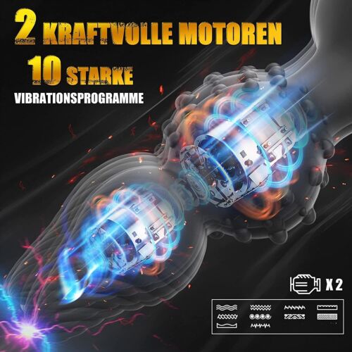 肛门振动器阴茎公鸡环对接插头男性前列腺按摩器性玩具男士 - 图片 9 of 15