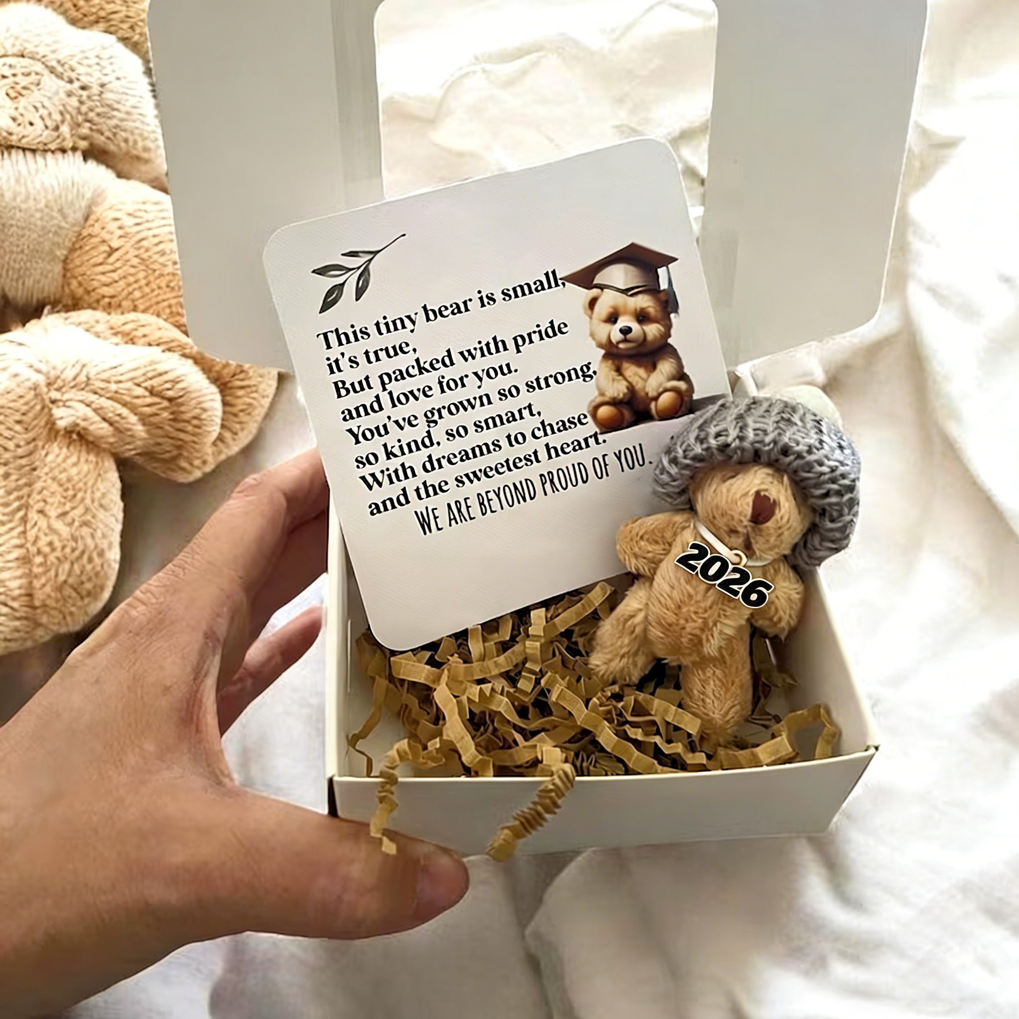 2026 Mini Graduation Teddy Bear 
