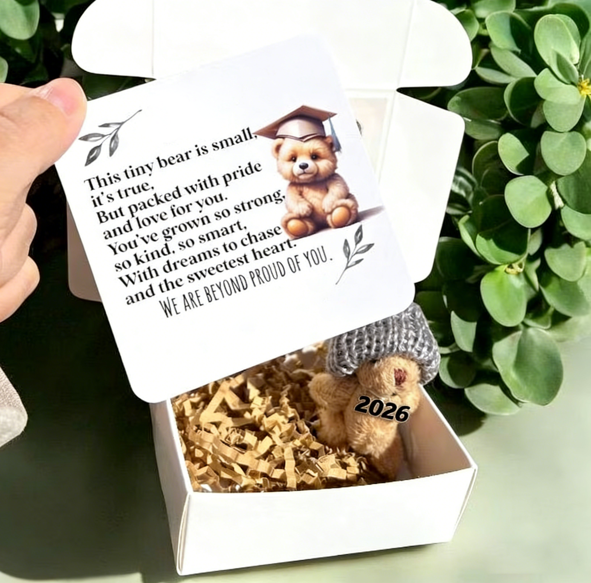 2026 Mini Graduation Teddy Bear 