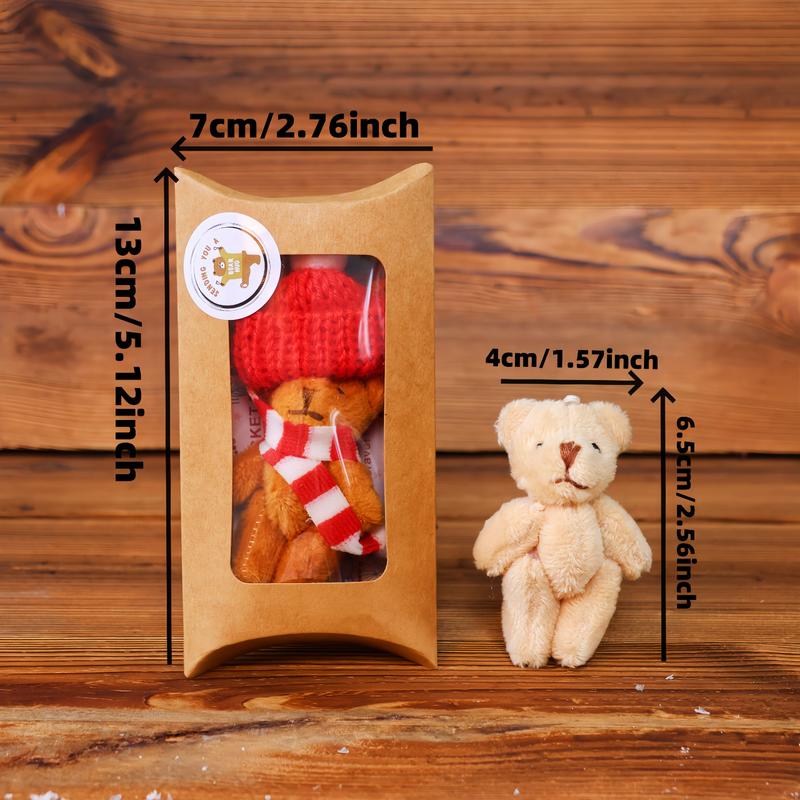 Christmas Mini Stuffed Teddy Bear in Box