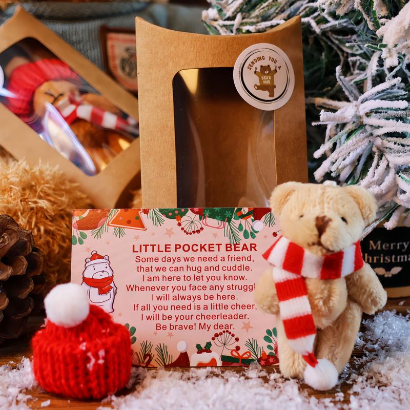 Christmas Mini Stuffed Teddy Bear in Box