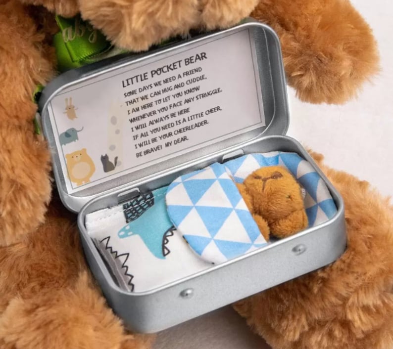 Teddy Bear in a Tin Box