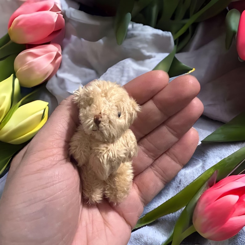 Personalised Tiny Teddy Bear Gift Box – Mother’s Day Keepsake Message