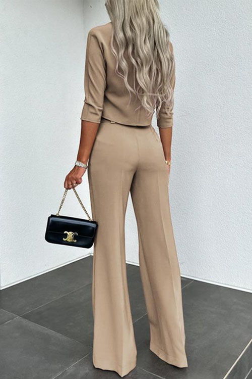 Kathiadress Sweet nine-quarter sleeve fashionable casual suit