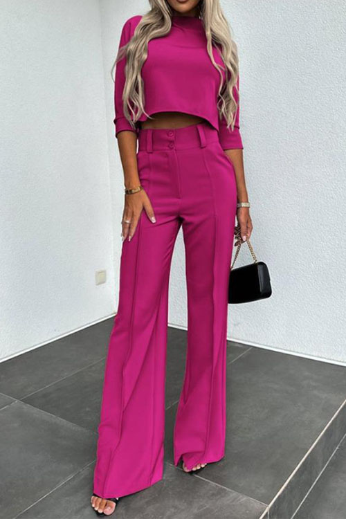 Kathiadress Sweet nine-quarter sleeve fashionable casual suit