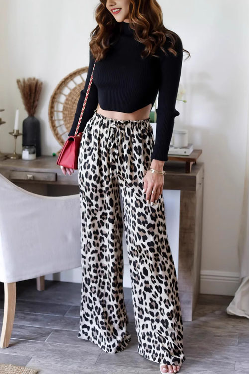 Nonnadress New Spring Wide-Leg Straight-Leg Trousers