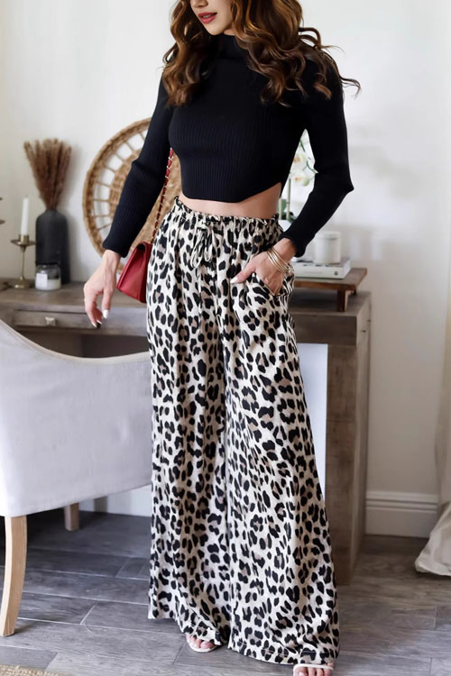 Nonnadress New Spring Wide-Leg Straight-Leg Trousers