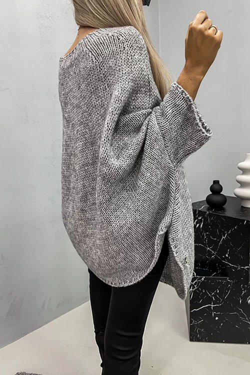 Nonnadress Cape poncho style fashionable knitted shawl sweater