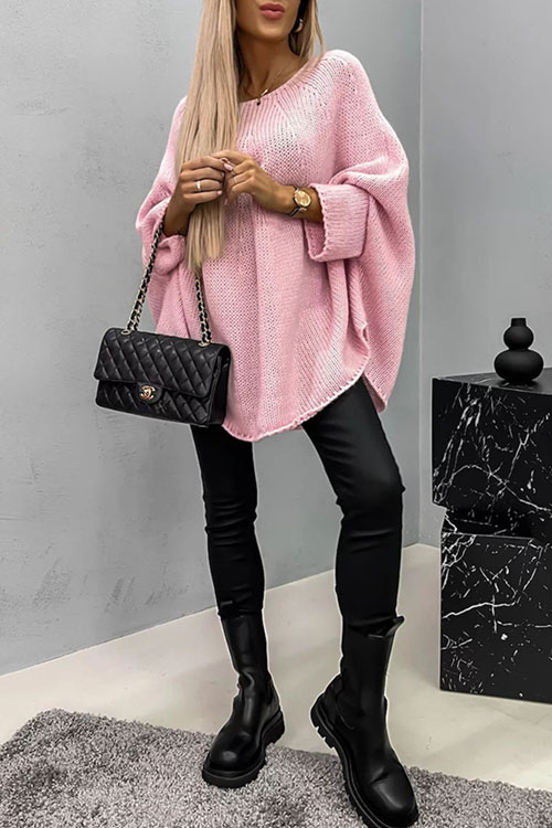 Nonnadress Cape poncho style fashionable knitted shawl sweater