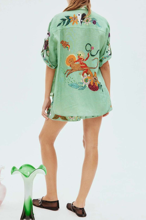 Nonnadress floral print Casual two-piece