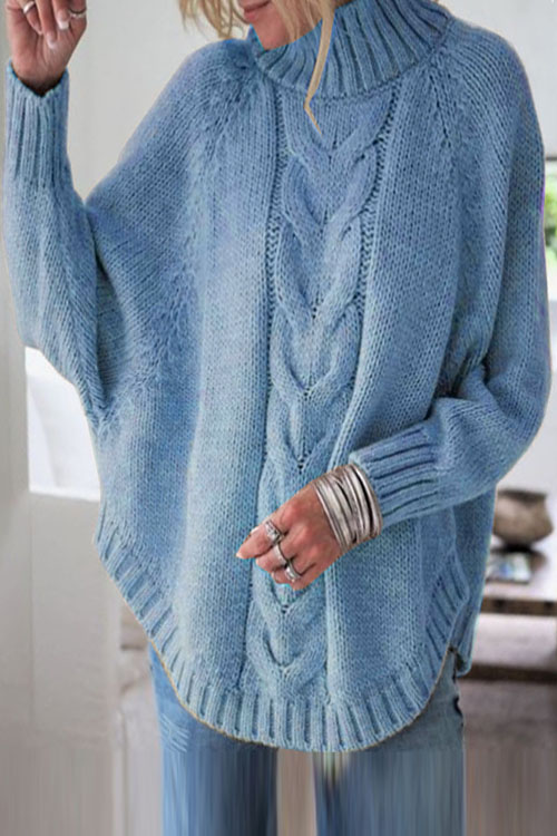 Nonnadress Loose Batwing Sleeve Pullover Sweater