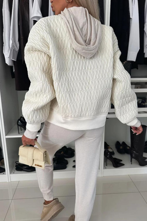 Nonnadress Embroidered Zip Jacket Stand Collar Cotton Coat Jacket