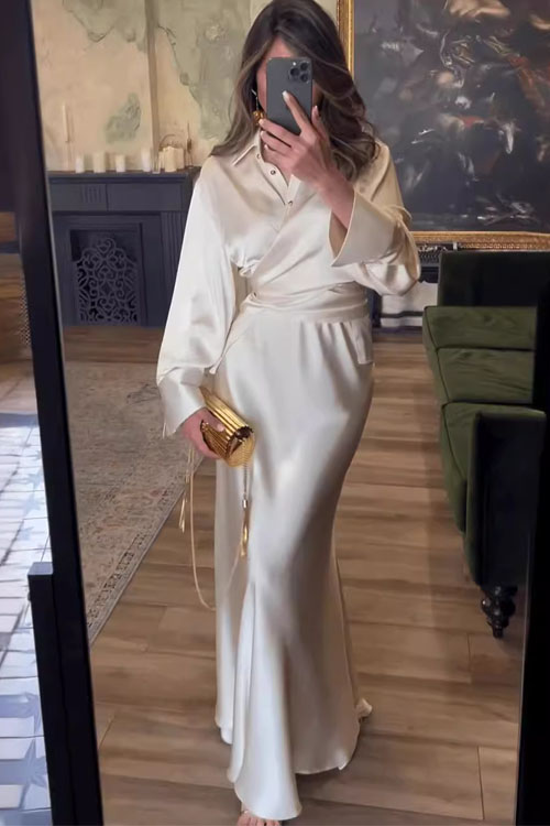 Nonnadress Elegant Fashionable Casual Two-piece Skirt Set