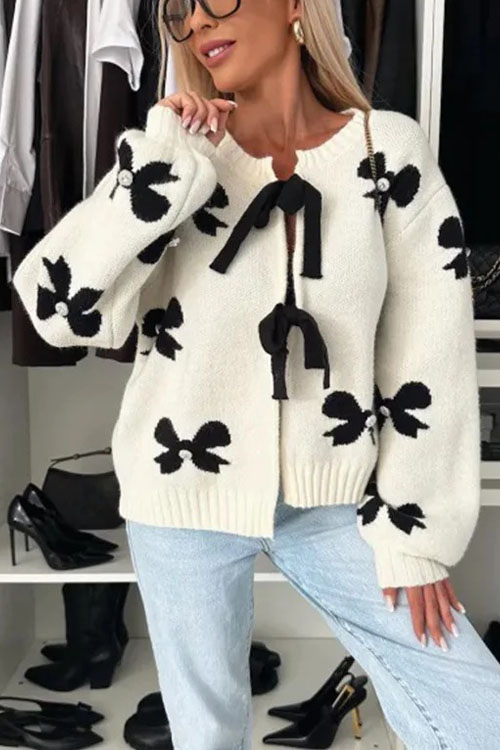 Nonnadress Trendy street style sweet strappy sweater