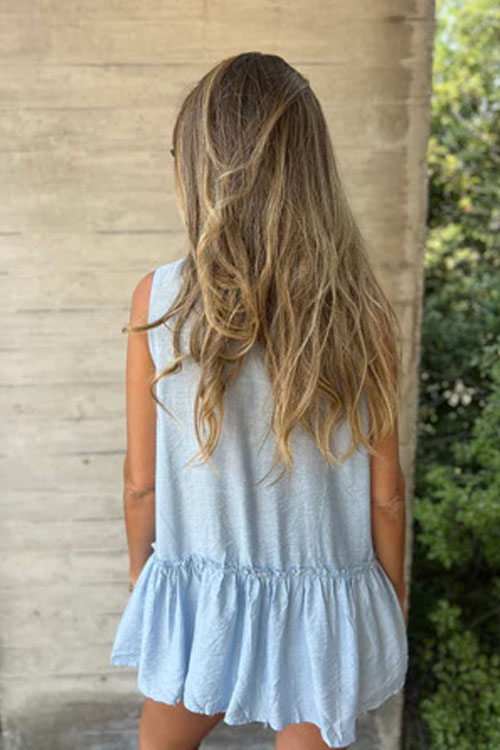 Nonnadress Lapel Button Down Pleated Ruffle Holiday Shirt