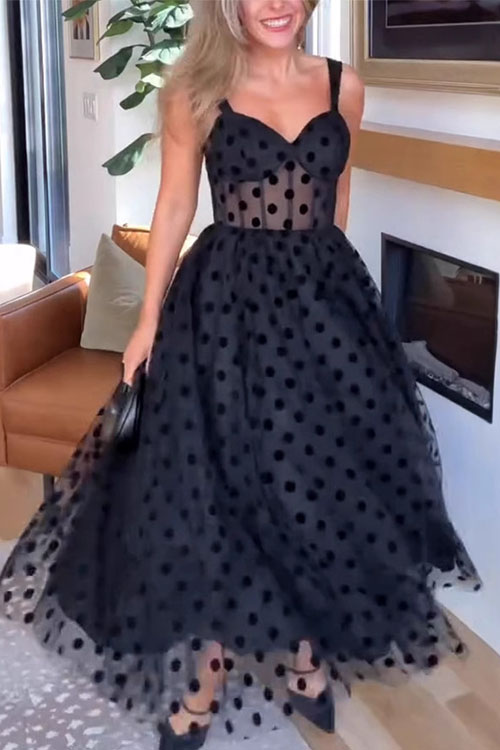 Nonnadresss Mesh Zip Women Dress