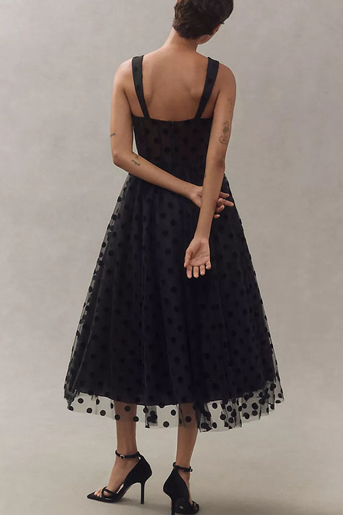 Nonnadresss Mesh Zip Women Dress