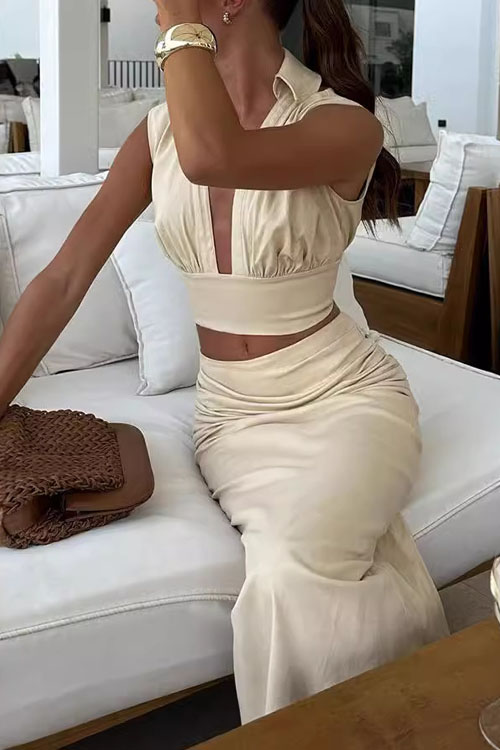 Nonnadress Holiday Party Sleeveless Bustier Two-piece Set