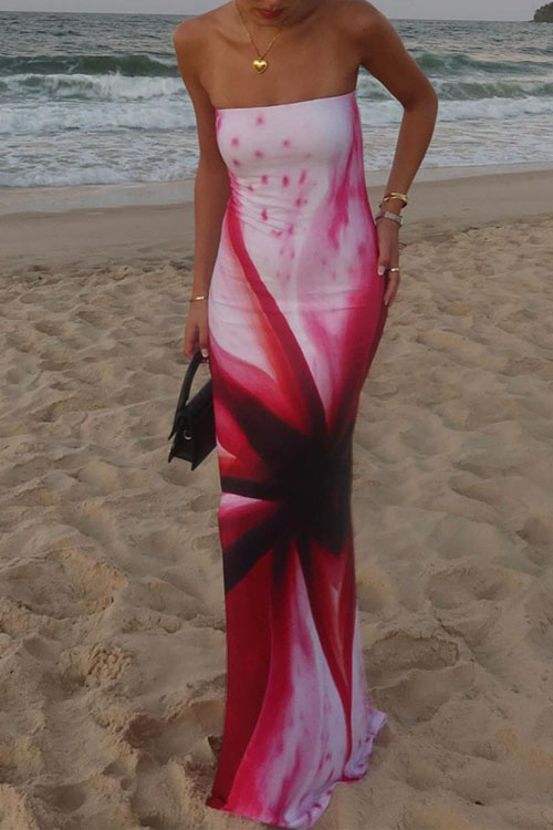 Nonnadress Sheath Slim Waist Dress