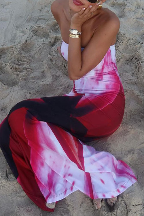 Nonnadress Sheath Slim Waist Dress