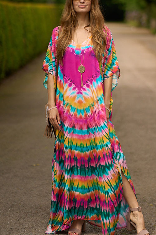 Nonnadress Beach Loose Plus Size Cover Up Long Dress