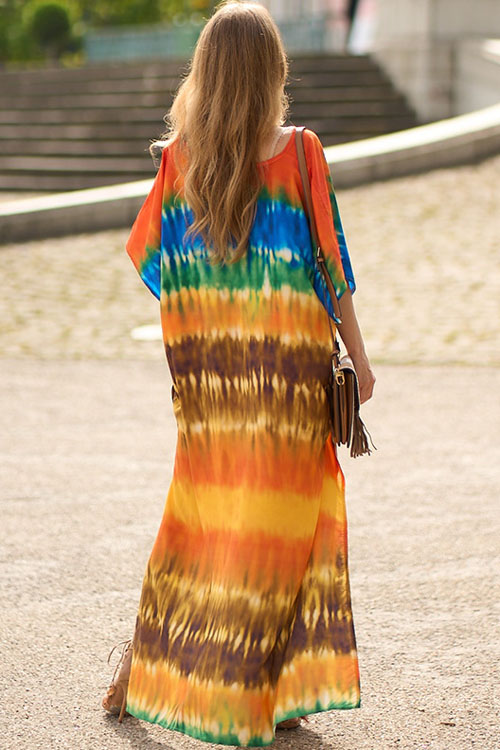 Nonnadress Beach Loose Plus Size Cover Up Long Dress