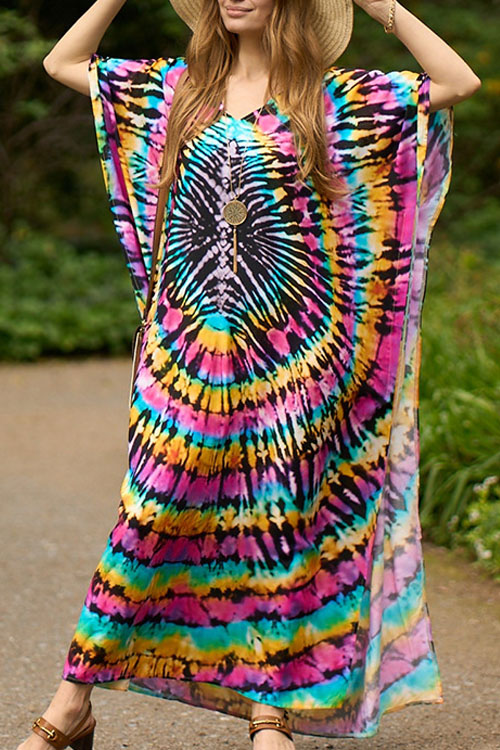 Nonnadress Beach Loose Plus Size Cover Up Long Dress