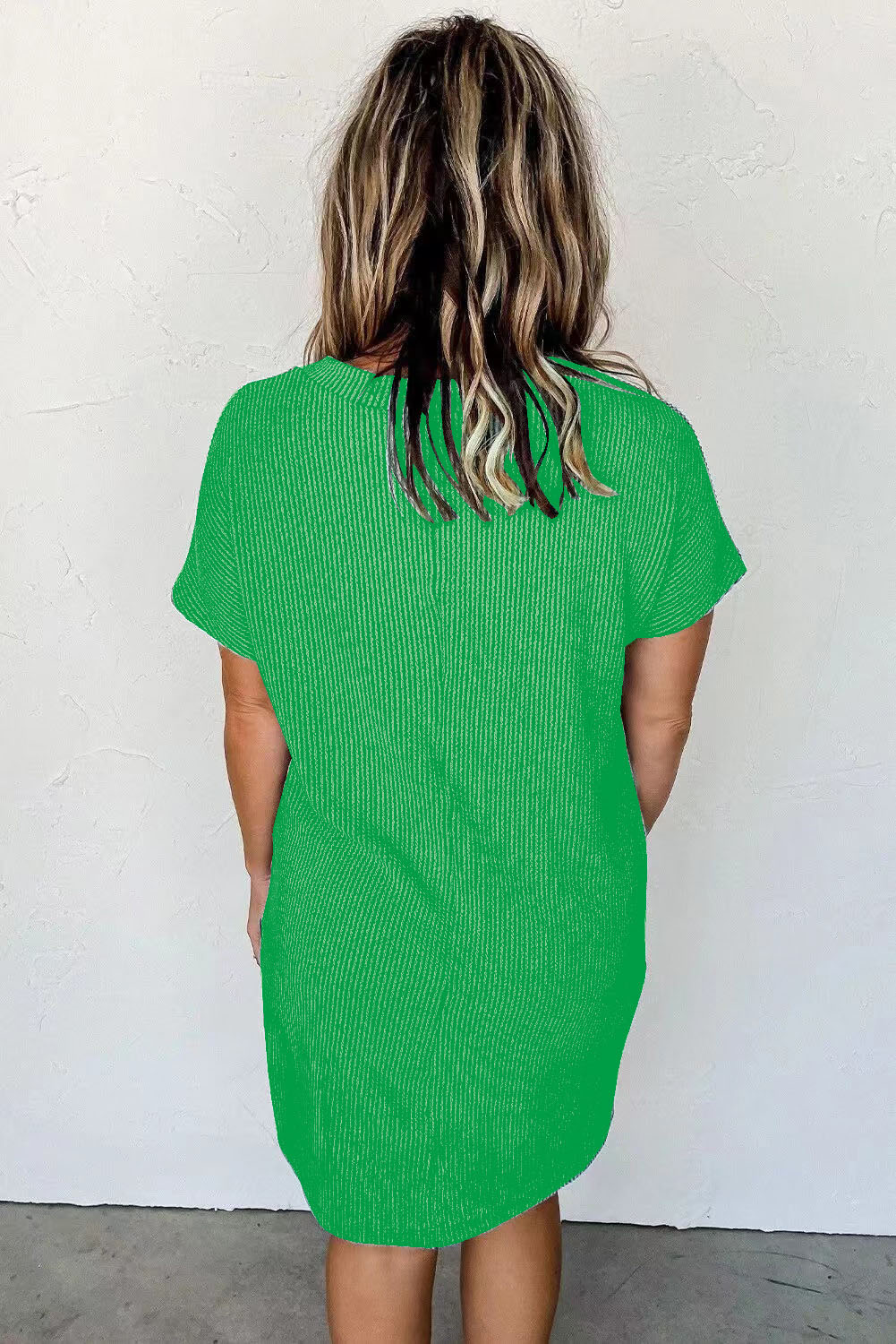 Nonnadress Round Neck Printed Chic Dress