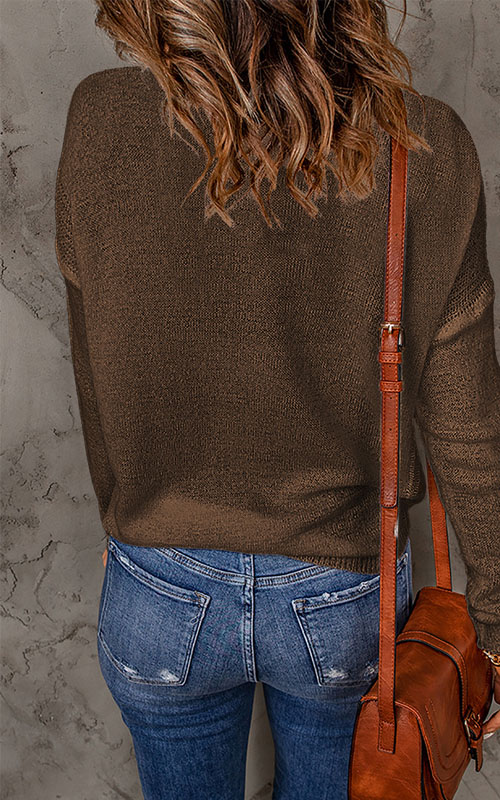 Nonnadress Casual Loose Sweater Top