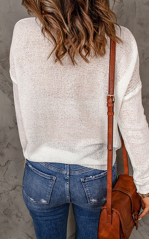 Nonnadress Casual Loose Sweater Top