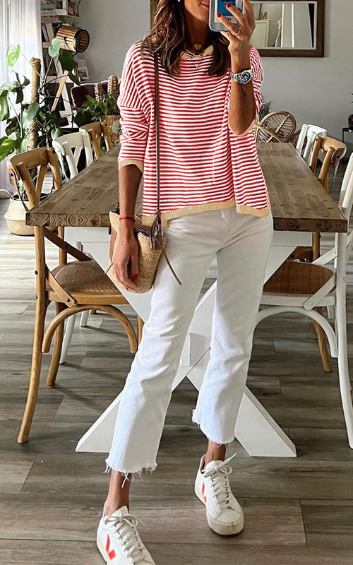 Nonnadress Loose Long Sleeve Knit Pullover Top