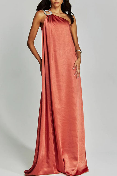 Nonnadress Satin Slouchy Casual Dress